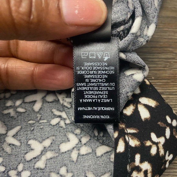 Express women floral off the shoulder fit flare mini summer dress - Picture 7 of 10